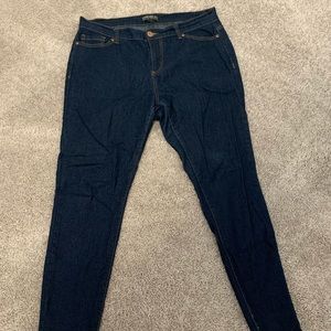 Size 14 blue jeans from Forever 21